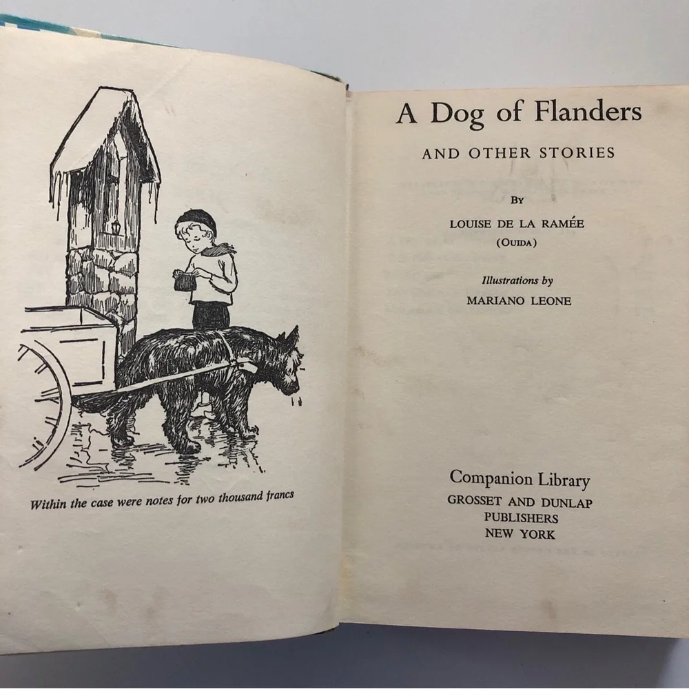 Vintage Companion Library Tom Sawyer Abroad and A Dog of Flanders 1965 - Picture 9 of 14